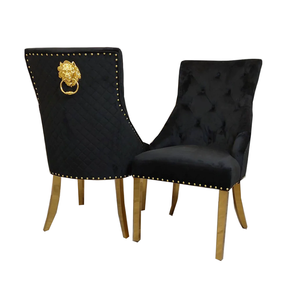 Lion back dining chairs online