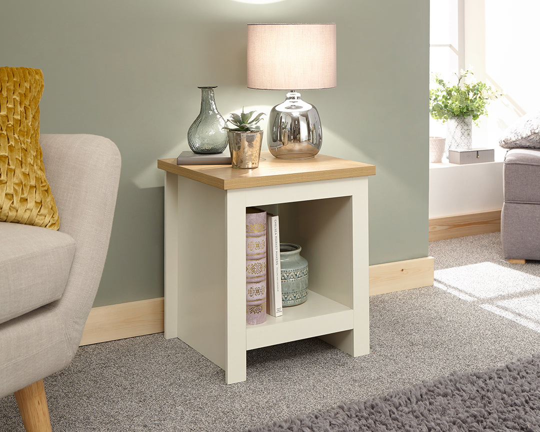 Lancaster SIDE TABLE WITH SHELF