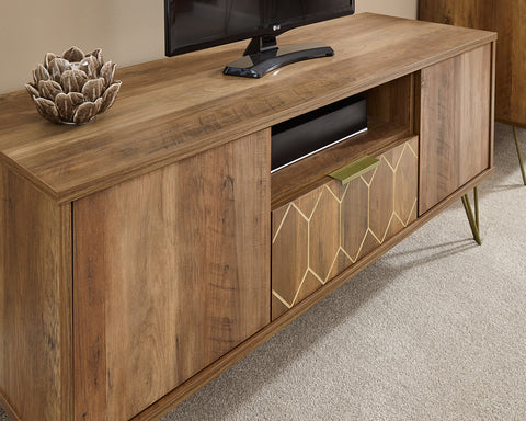 Orleans 1 DRAWER TV STAND Mango Wood