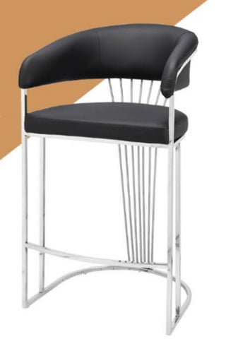 POSH BAR STOOL CHROME