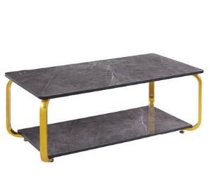NYRA COFFEE TABLE GOLD FRAME