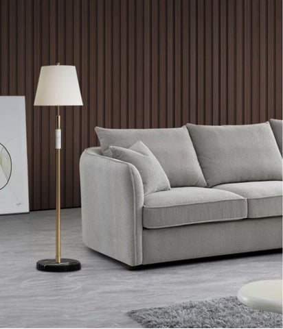 Aluxo Rubin Corner Chaise in Pebble Boucle
