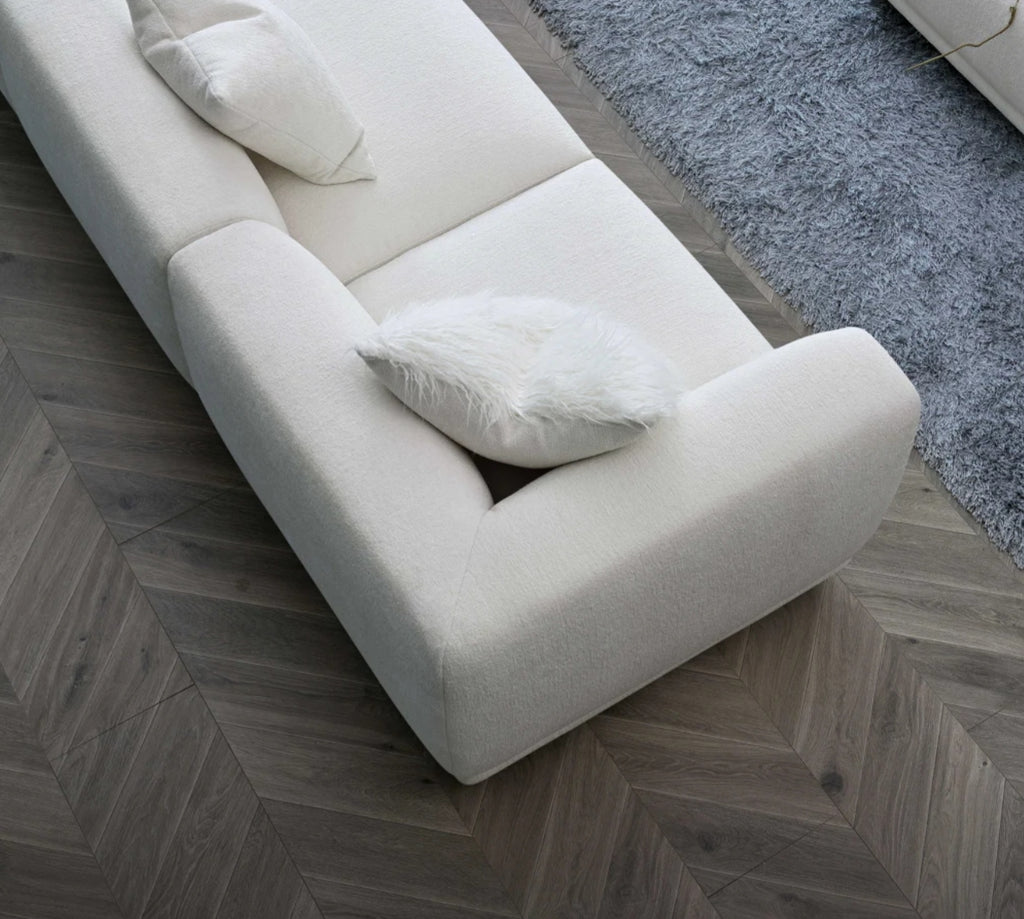 Aluxo Lottie Modular Corner Group in Polar Boucle – Aslamsinteriors