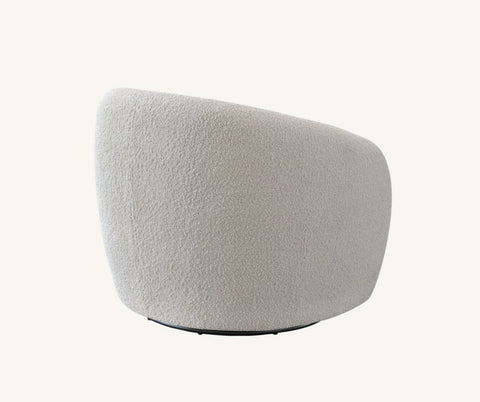 Aluxo Nolita Boucle Teddy Sofa and Accent Chair