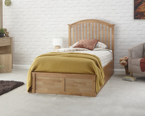 MADRID Solid Wood Storage Bedstead