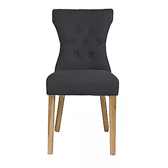 NAPLES DINING CHAIR  (PACK OF 2) Linen Fabric