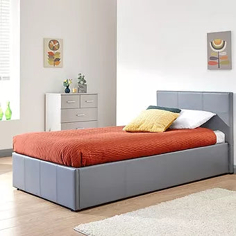 End Lift Ottoman Gas Lift Storage Bedstead