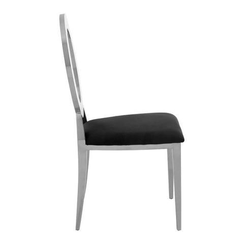 YASMIN ROUND BACK DINING CHAIR
