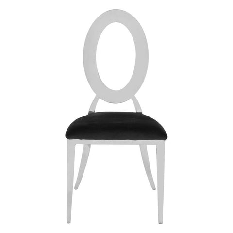YASMIN ROUND BACK DINING CHAIR