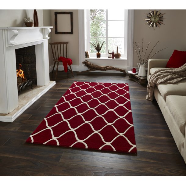 Elements EL 65 Rugs in Red