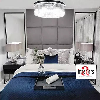 50cm x 50cm Wall Panal Plush Velvet Wall Panel