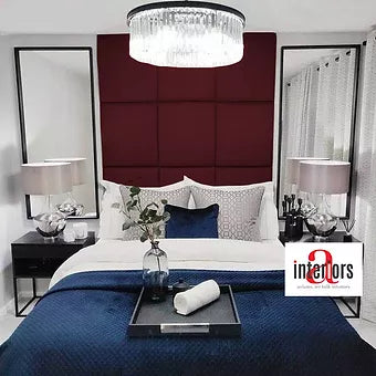 50cm x 50cm Wall Panal Plush Velvet Wall Panel