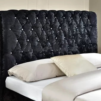 Sleigh Upholstered Bed