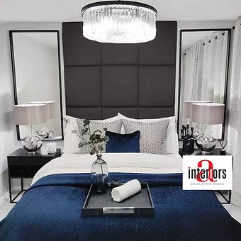 50cm x 50cm Wall Panal Plush Velvet Wall Panel