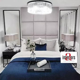 50cm x 50cm Wall Panal Plush Velvet Wall Panel
