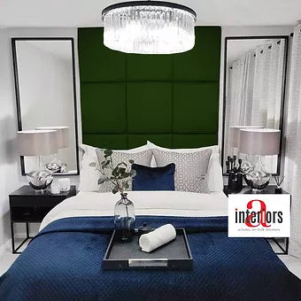 50cm x 50cm Wall Panal Plush Velvet Wall Panel