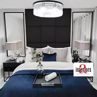 50cm x 50cm Wall Panal Plush Velvet Wall Panel
