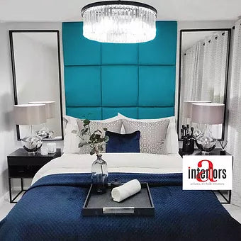 50cm x 50cm Wall Panal Plush Velvet Wall Panel