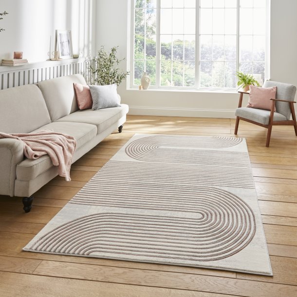 Apollo 2683 Rug in Rose