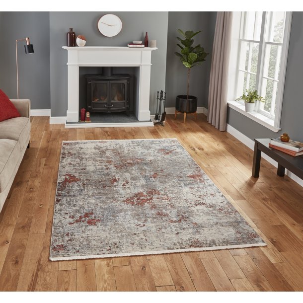 Athena 18597 Rug in Grey