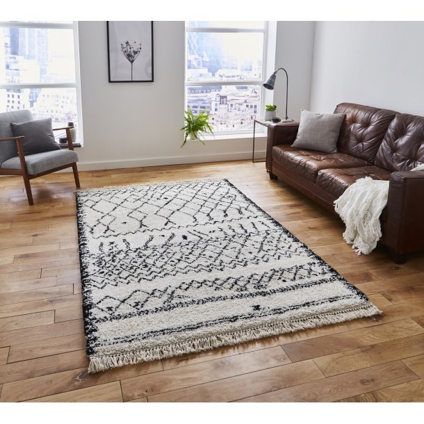 Boho 5402 Rug in White