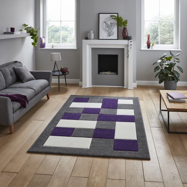 Brooklyn BRK04 Rug in Purple