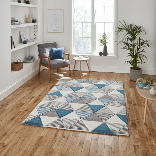 Brooklyn BRK15 Rug in Blue