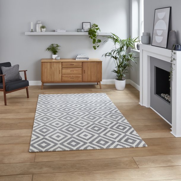 Brooklyn BRK89 Rug in Grey