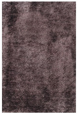 Shaggy Indigo Rug in Dark Grey