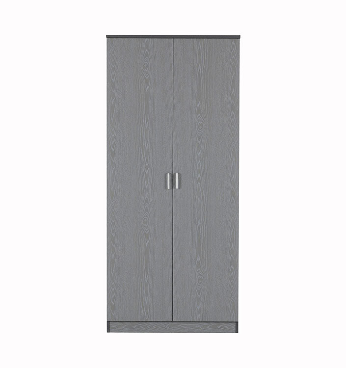 Felix 2 Door Wardrobe Grey