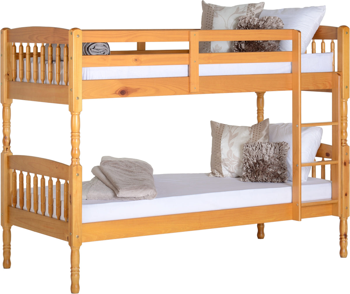 Solid Pine Bunk Beds Albany 3′
