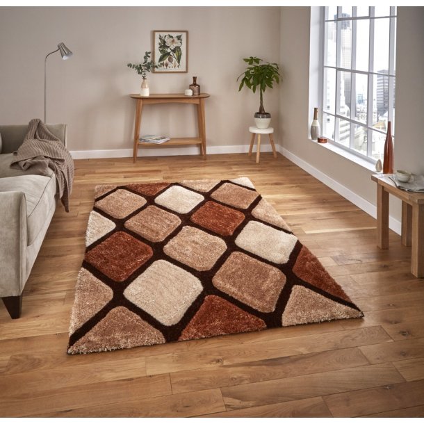 Noble House 9247 Rugs in Beige/Brown