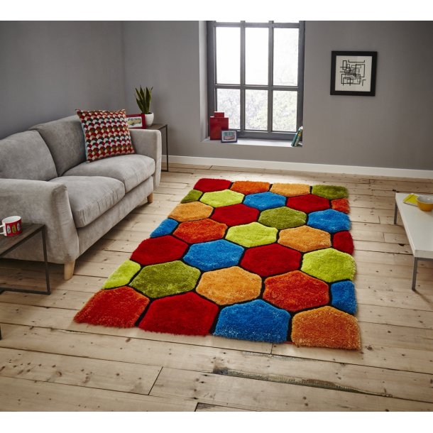 Noble House NH30782 Multi Rug