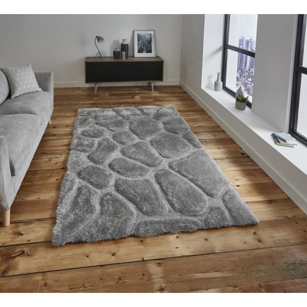 Noble House NH5858 Rug in Silver