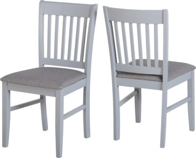 Oxford Dining Chair Grey/Grey Fabric