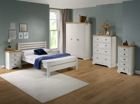 Toledo 5' Bed White