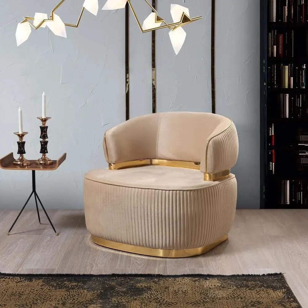 Lexus Luxury Sofa With Gold Trim