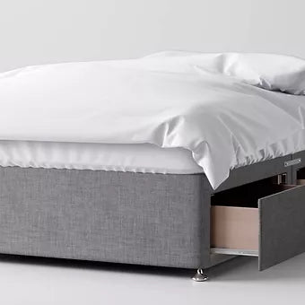 Single Seville Tufted Divan Bed
