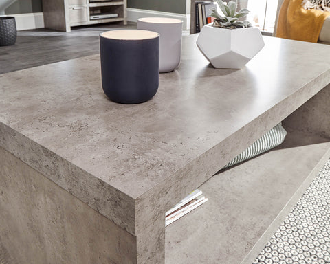 Bloc COFFEE TABLE WITH SHELF