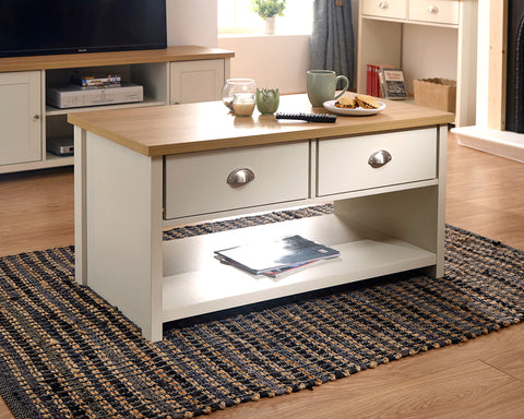 Lancaster 2 DRAWER COFFEE TABLE