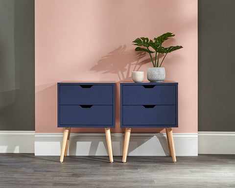 Nyborg 2 DRAWER BEDSIDE Set Of 2