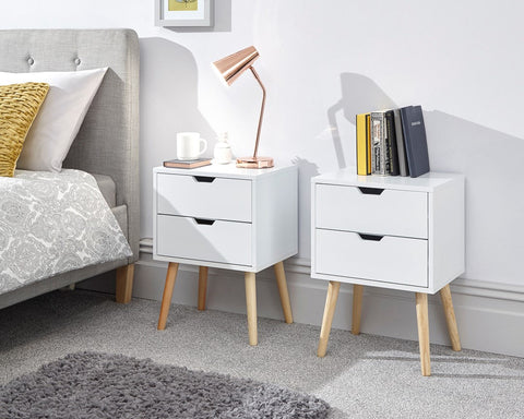 Nyborg 2 DRAWER BEDSIDE Set Of 2