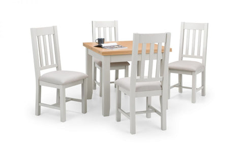 Richmond Flip-top Dining Table - Elephant Grey